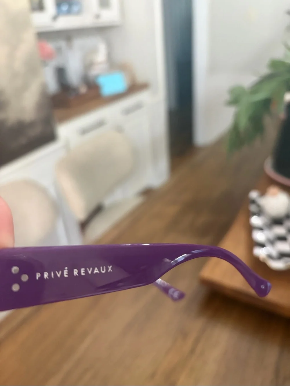Prive Revaux Women’s Purple Polarized Sunglasses Everybody Fit 59-18-140